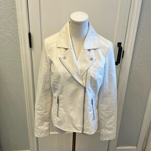 EUC Faux Leather Jacket